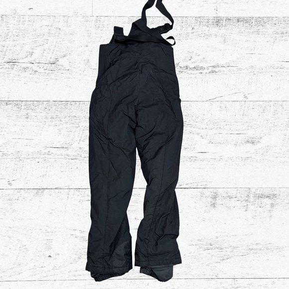 Essentials Black Snow Bib Overalls - Picture 2 of 3
